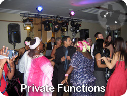 Private Functions and Parties - Birthday, Anniversaries, Engagements etc.